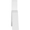 Ekena Millwork Archdale Architectural Grade PVC Gable Bracket, 96"W x 20"H x 4"D x 6"F, 5/12 Pitch GBP096X20X0406ARC00 - alternate 5